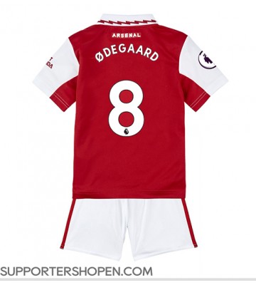 Arsenal Martin Odegaard #8 Hemmatröja Barn 2022-23 Kortärmad (+ korta byxor)